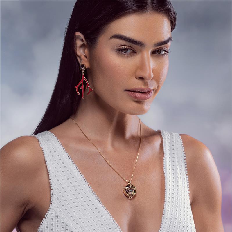 PINGENTE FOLHEADO A OURO