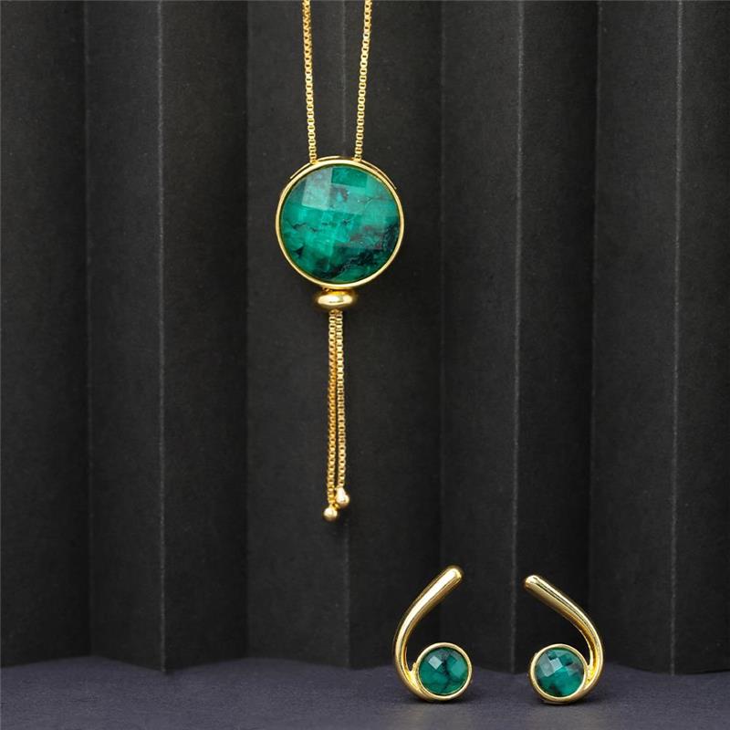 PINGENTE FOLHEADO A OURO