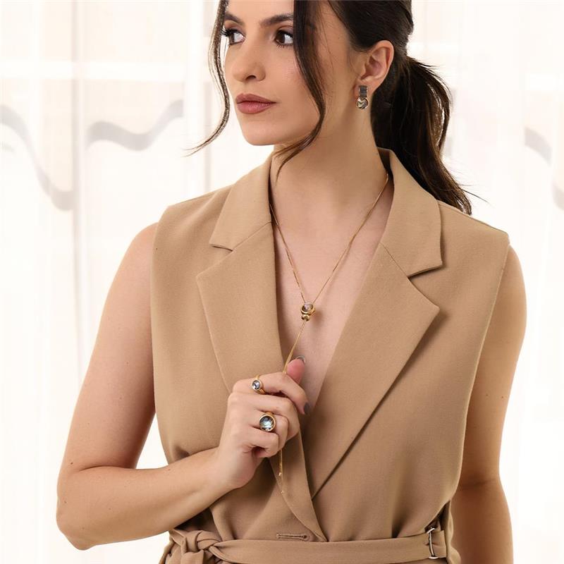 PINGENTE FOLHEADO A OURO