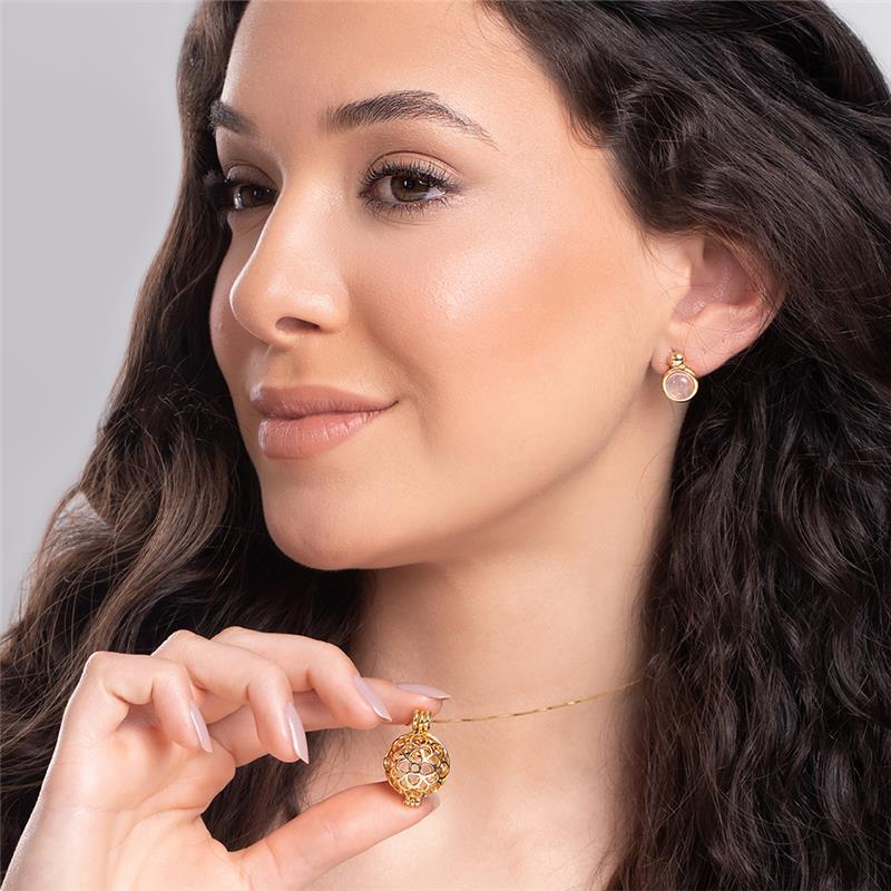 PINGENTE FOLHEADO A OURO SEM CORRENTE