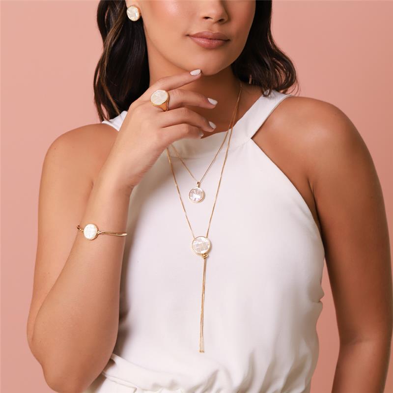 PINGENTE FOLHEADO A OURO