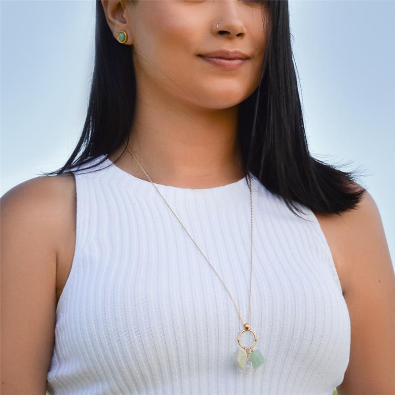 PINGENTE FOLHEADO A OURO - HARMONIA 