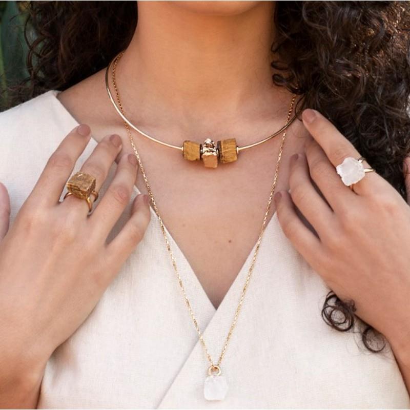 PINGENTE FOLHEADO A OURO SEM CORRENTE