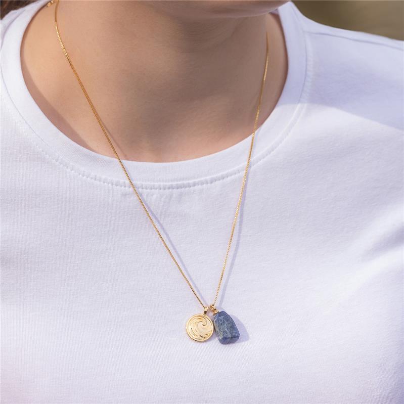 PINGENTE FOLHEADO A OURO