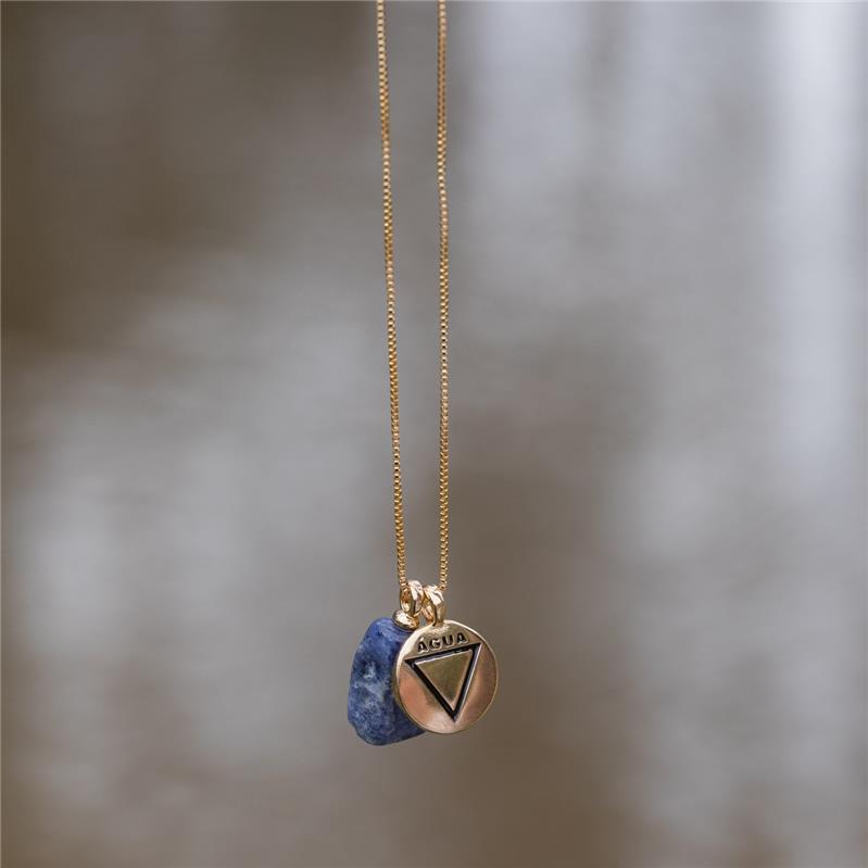 PINGENTE FOLHEADO A OURO