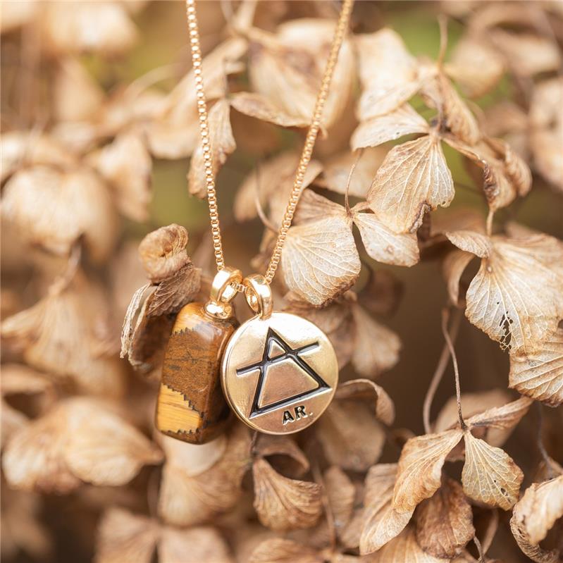 PINGENTE FOLHEADO A OURO