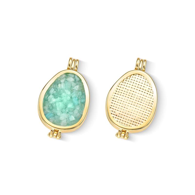 PINGENTE FOLHEADO A OURO