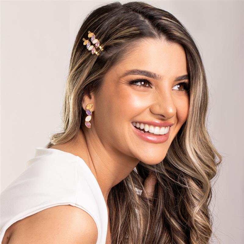 PINGENTE FOLHEADO A OURO