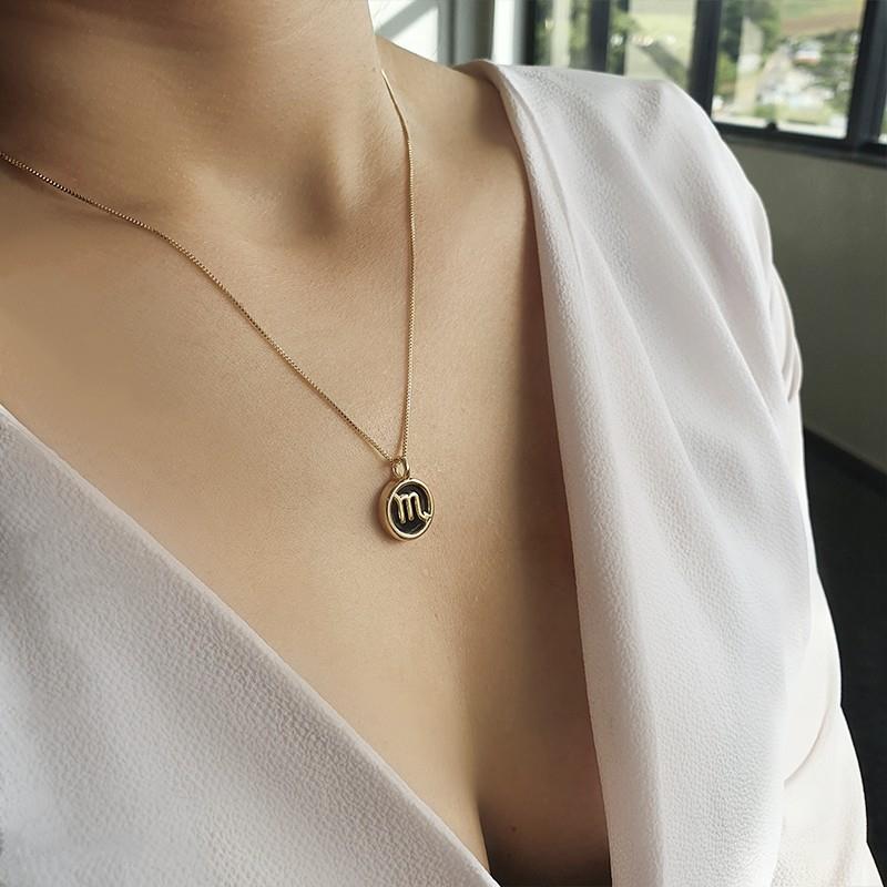 PINGENTE ESCORPIÃO FOLHEADO A OURO