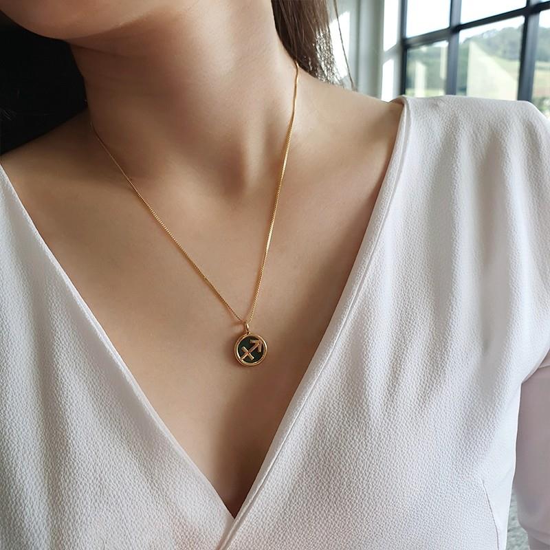 PINGENTE SAGITÁRIO FOLHEADO A OURO 