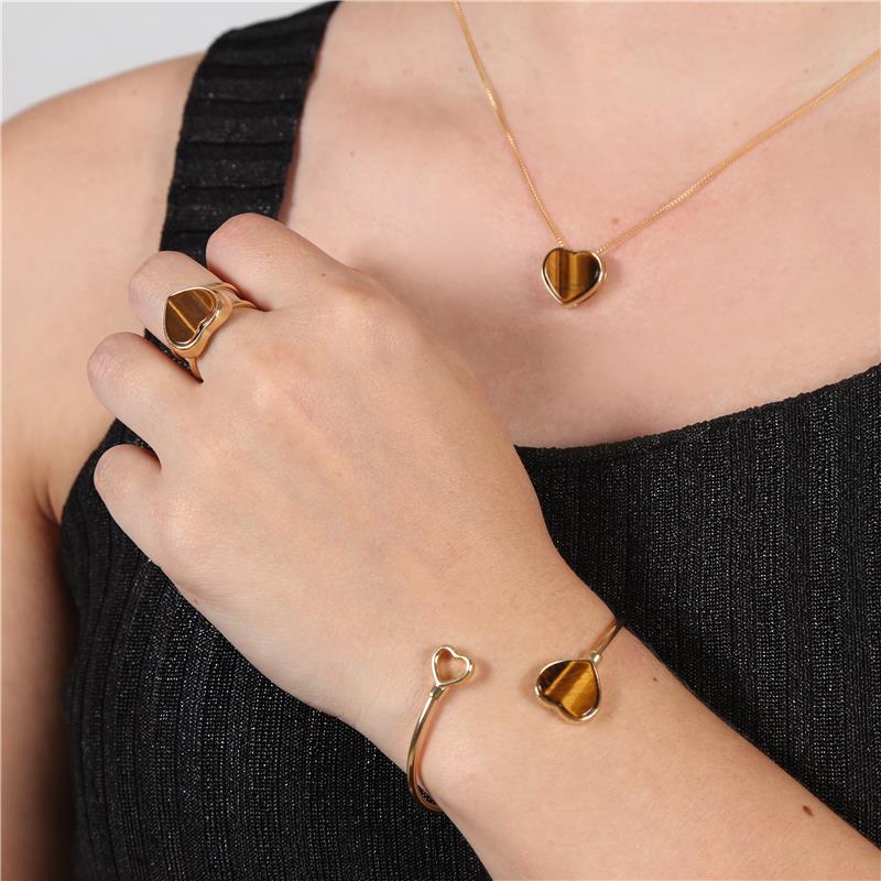 PINGENTE FOLHEADO A OURO