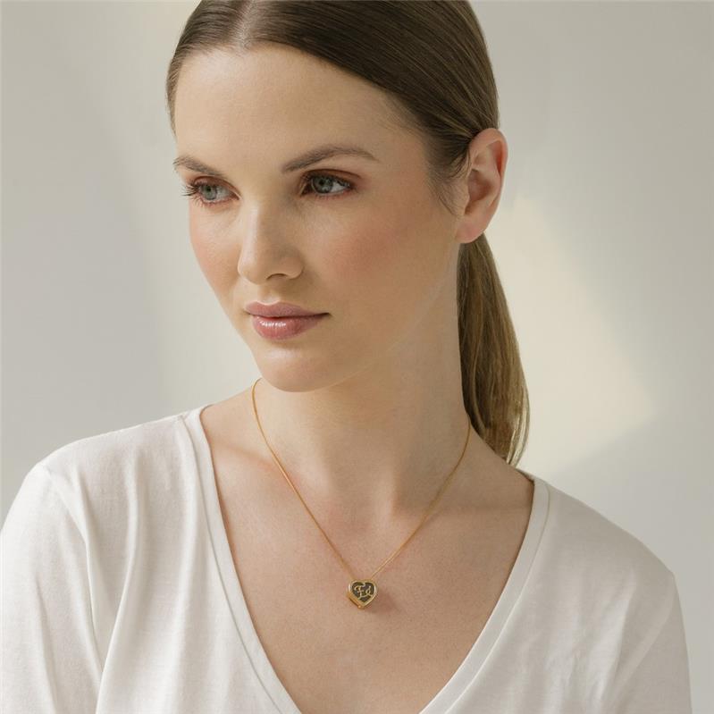 PINGENTE FOLHEADO A OURO