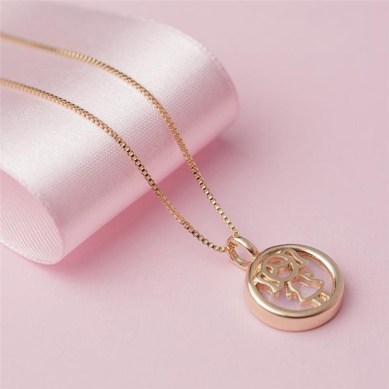 PINGENTE FOLHEADO A OURO