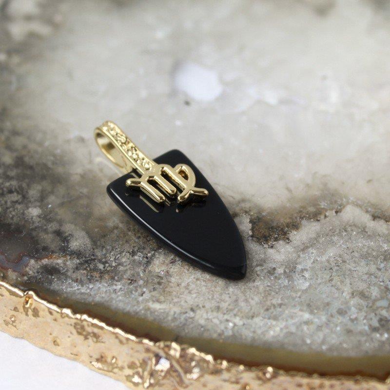 PINGENTE VIRGEM FOLHEADO A OURO