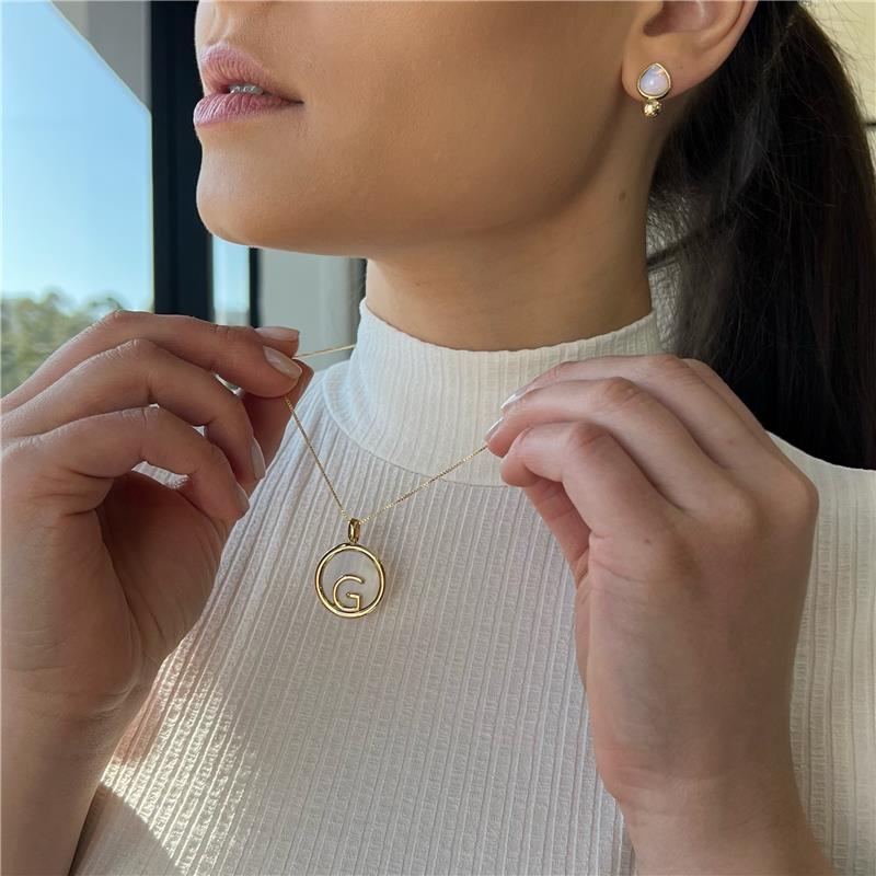 PINGENTE FOLHEADO A PRATA