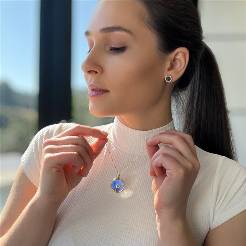 PINGENTE FOLHEADO A PRATA