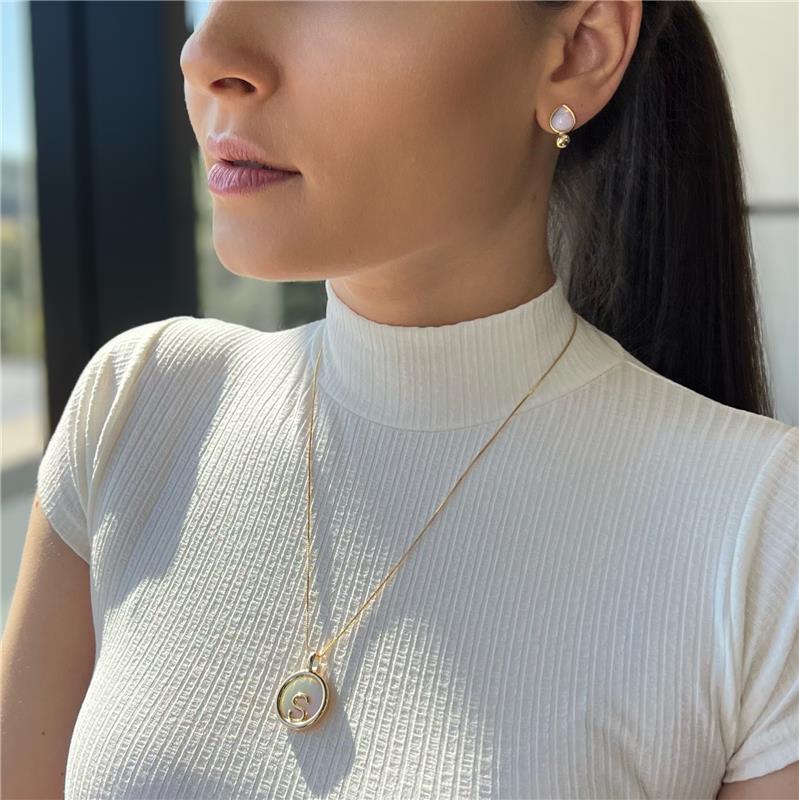 PINGENTE FOLHEADO A PRATA