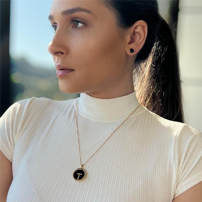 PINGENTE FOLHEADO A PRATA