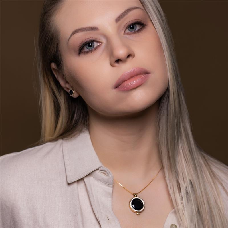 PINGENTE FOLHEADO RÓDIO