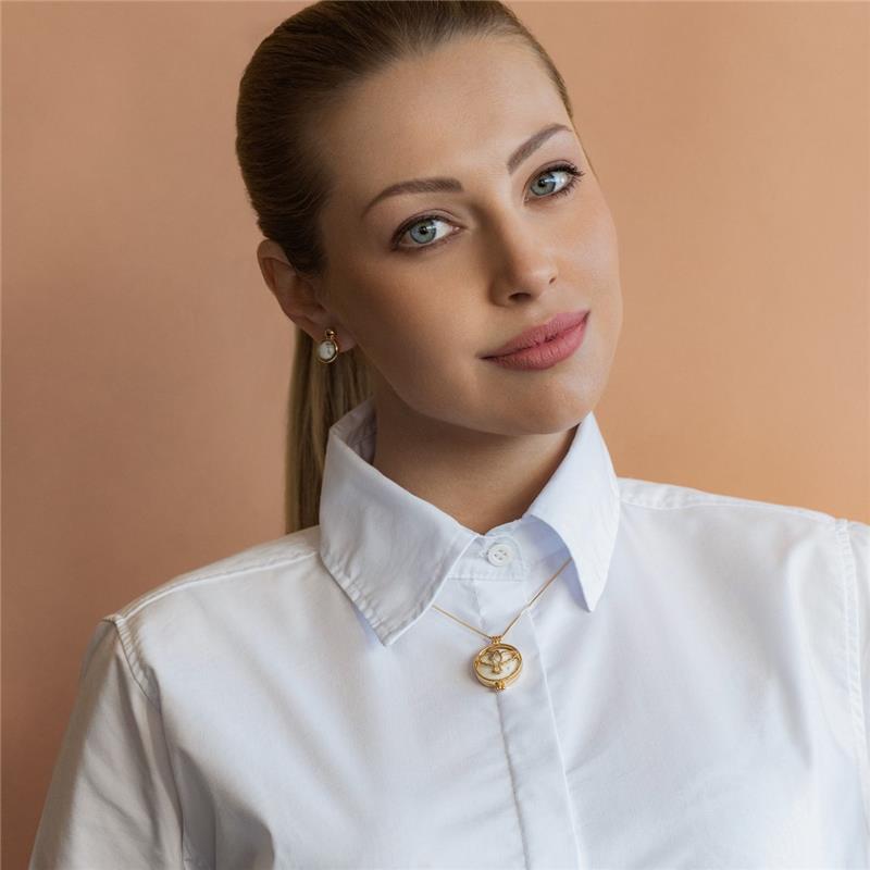 PINGENTE FOLHEADO A RÓDIO