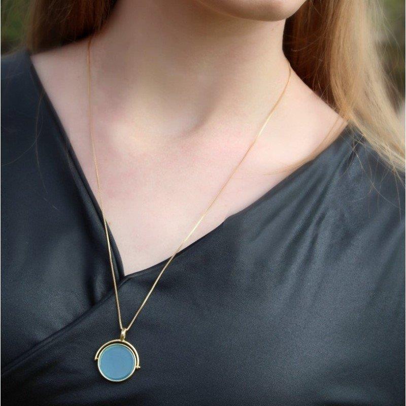 PINGENTE FOLHEADO A RÓDIO