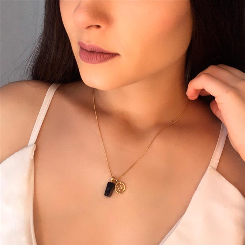 PINGENTE GÊMEOS FOLHEADO A RÓDIO