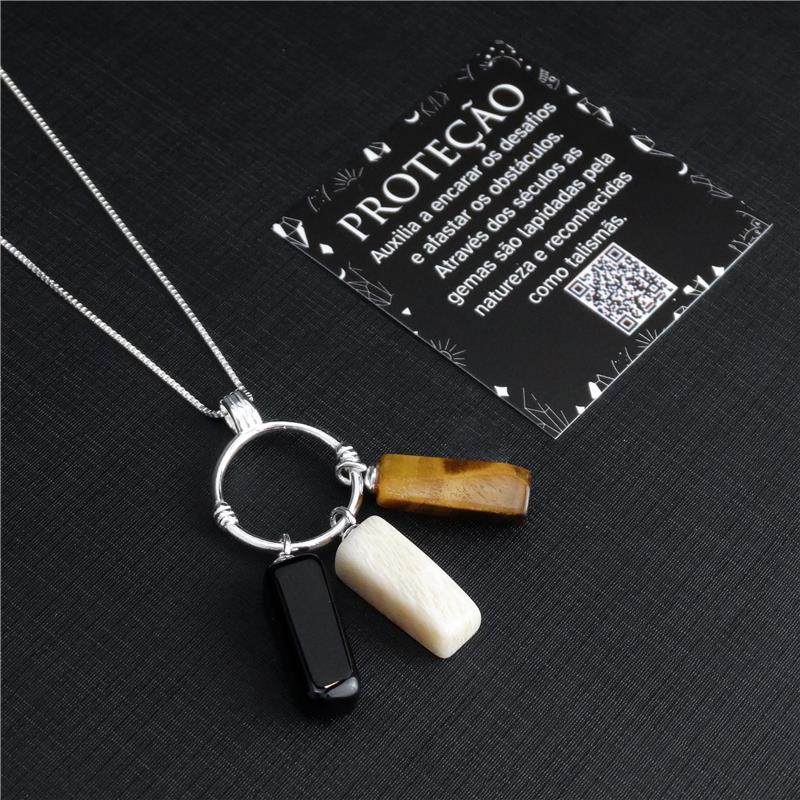 PINGENTE PRATA - PROTEÇÃO