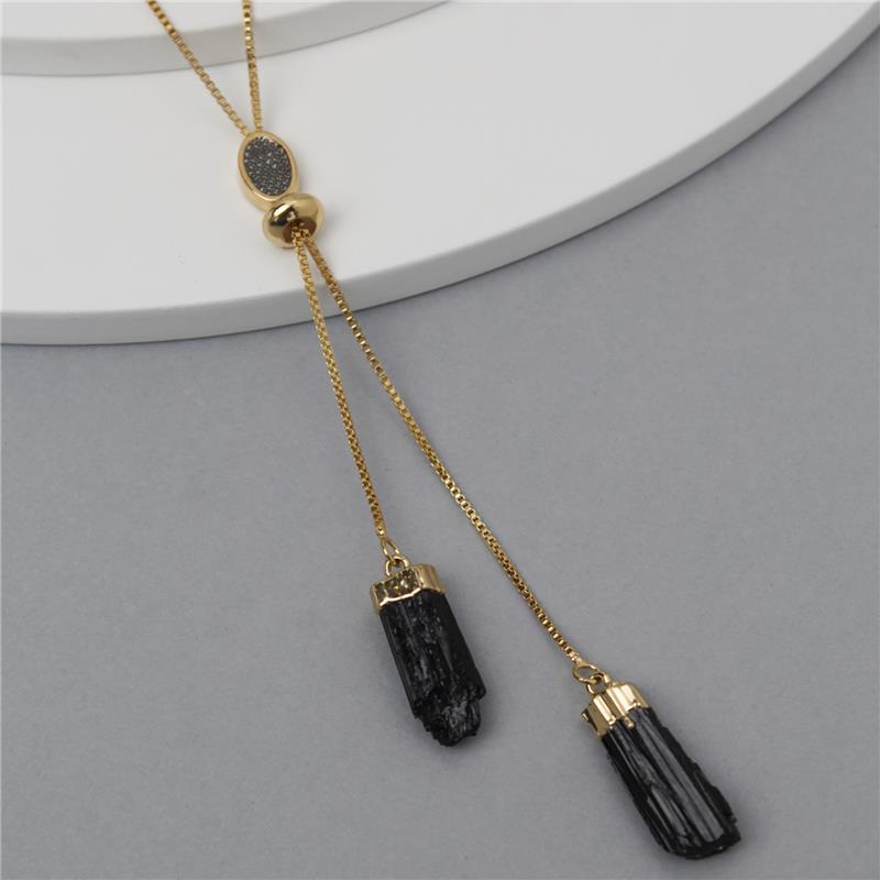 PINGENTE FOLHEADO A OURO E RÓDIO NEGRO