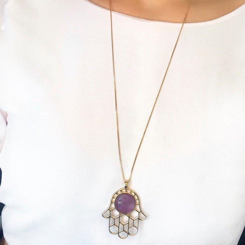 PINGENTE FOLHEADO A RÓDIO NEGRO