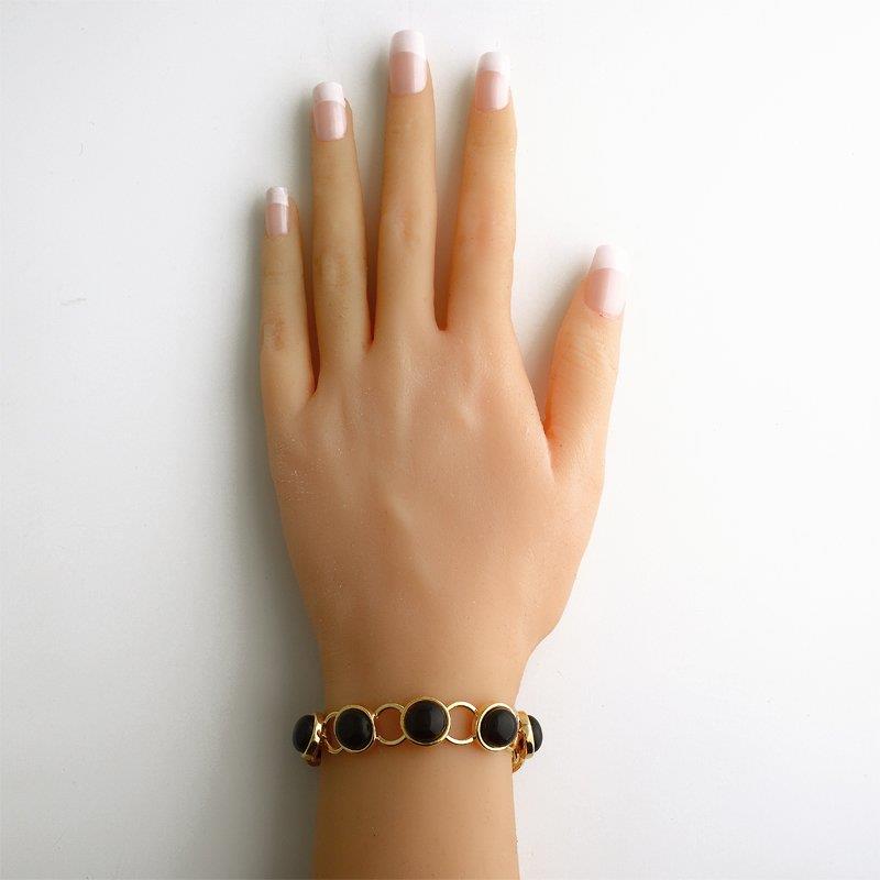 PULSEIRA FOLHEADO A OURO