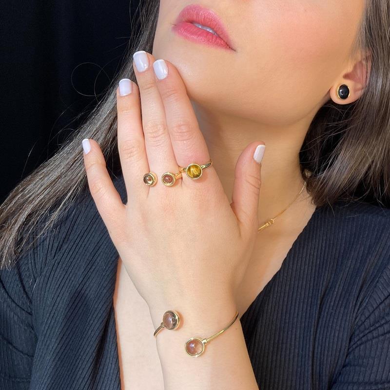 PULSEIRA FOLHEADO A OURO