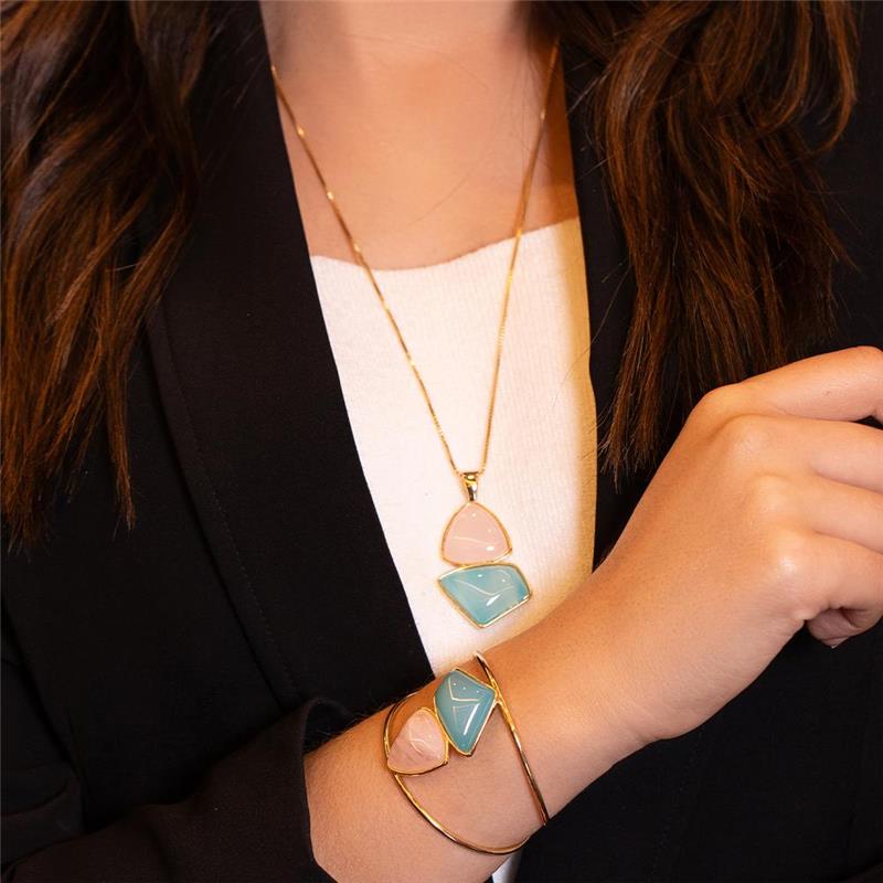 PULSEIRA FOLHEADO A OURO