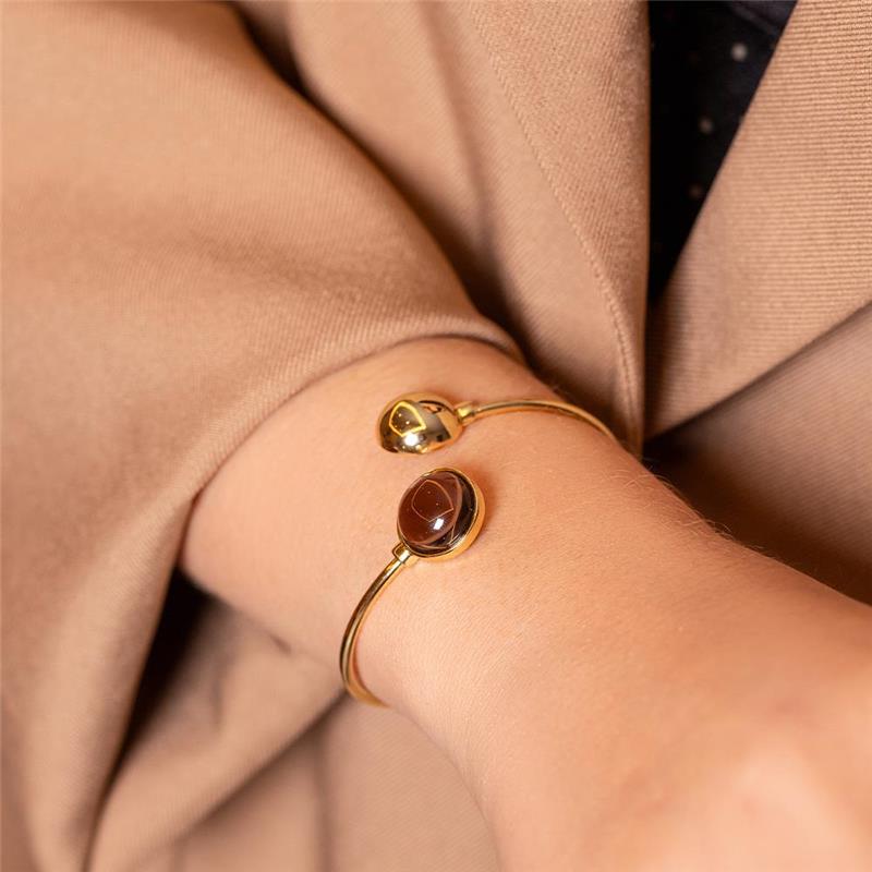 PULSEIRA FOLHEADO A OURO