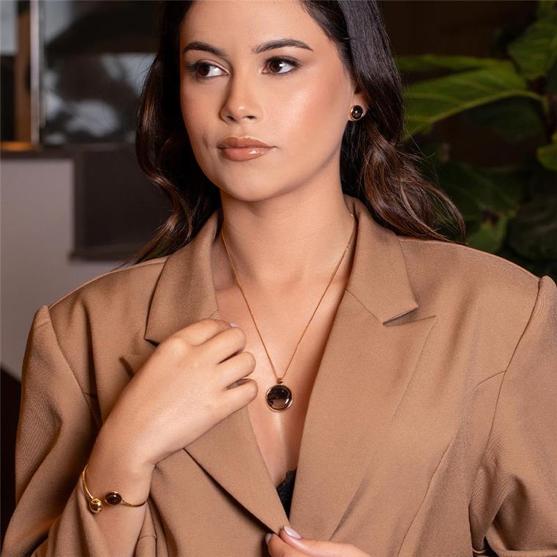 PULSEIRA FOLHEADO A OURO