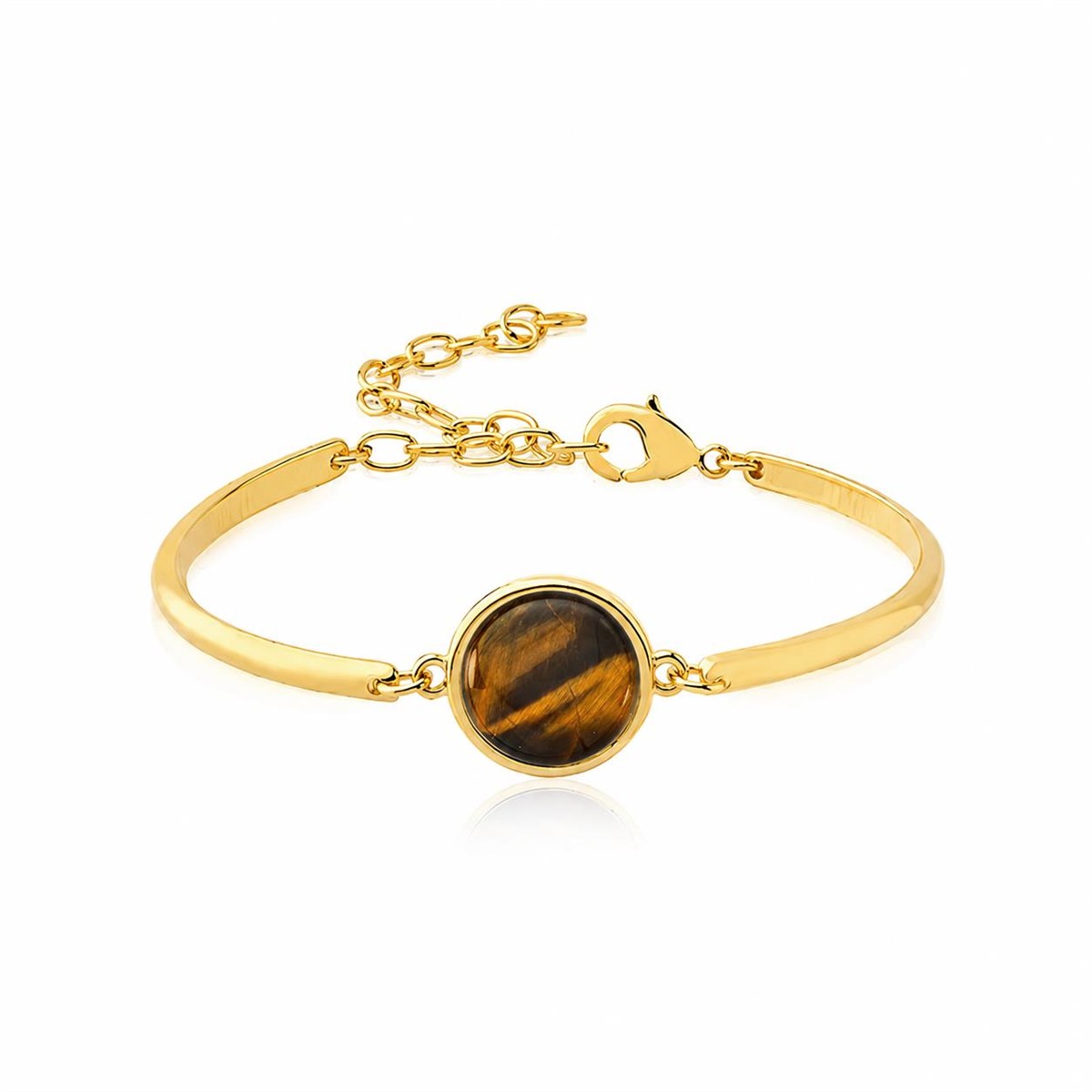 PULSEIRA FOLHEADO A OURO