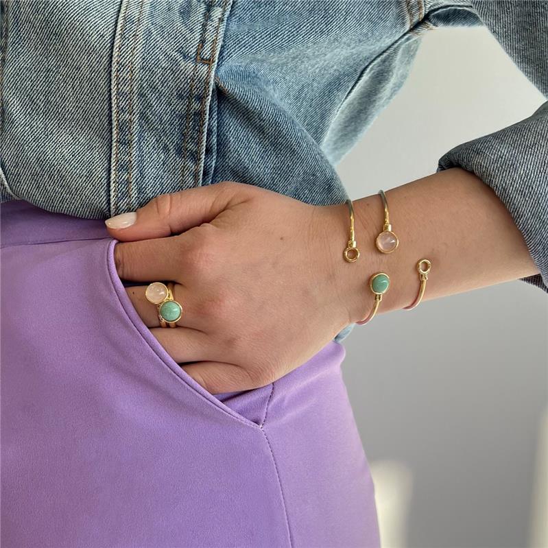 PULSEIRA FOLHEADO A OURO