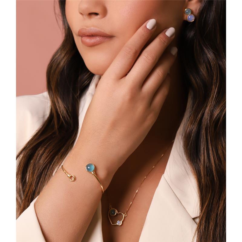 PULSEIRA FOLHEADO A OURO