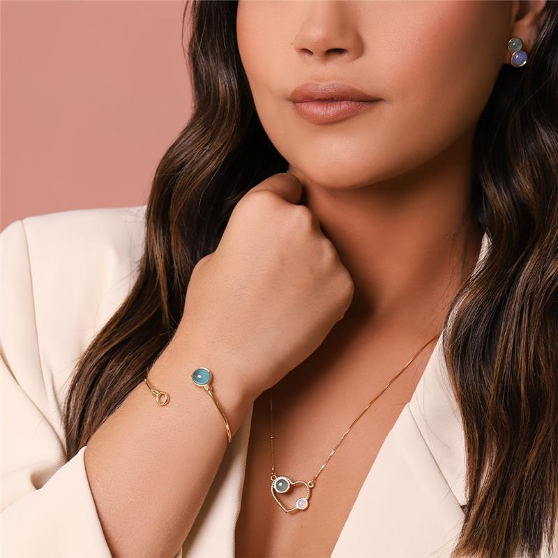 PULSEIRA FOLHEADO A OURO