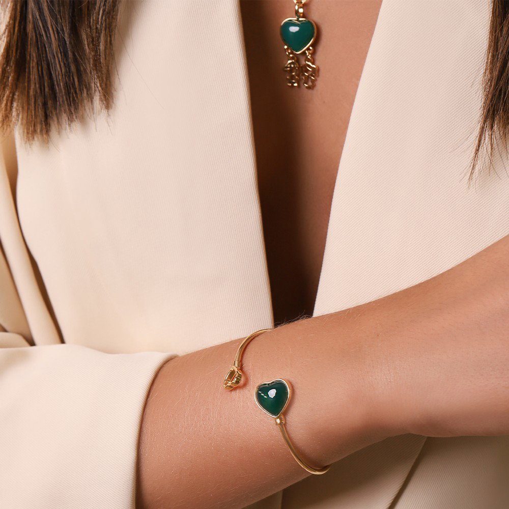 PULSEIRA FOLHEADO A OURO