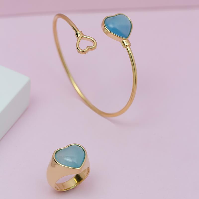 PULSEIRA FOLHEADO A OURO