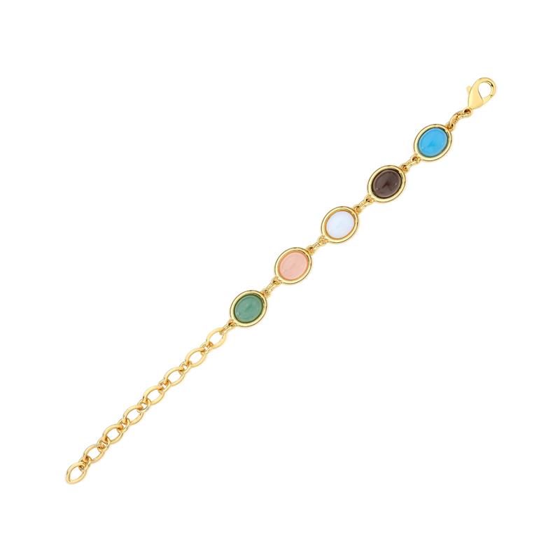 PULSEIRA FOLHEADO A OURO