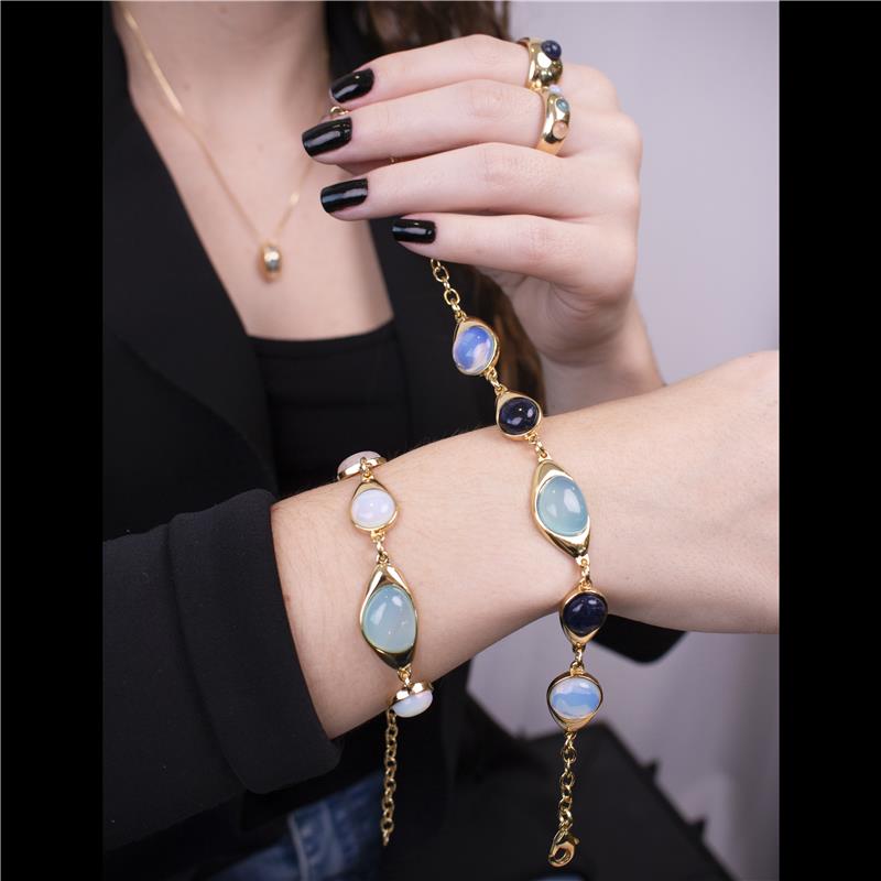 PULSEIRA FOLHEADO A OURO