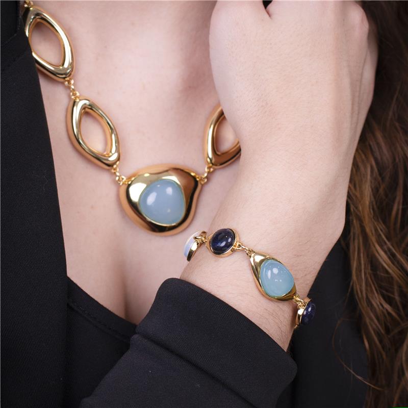 PULSEIRA FOLHEADO A OURO