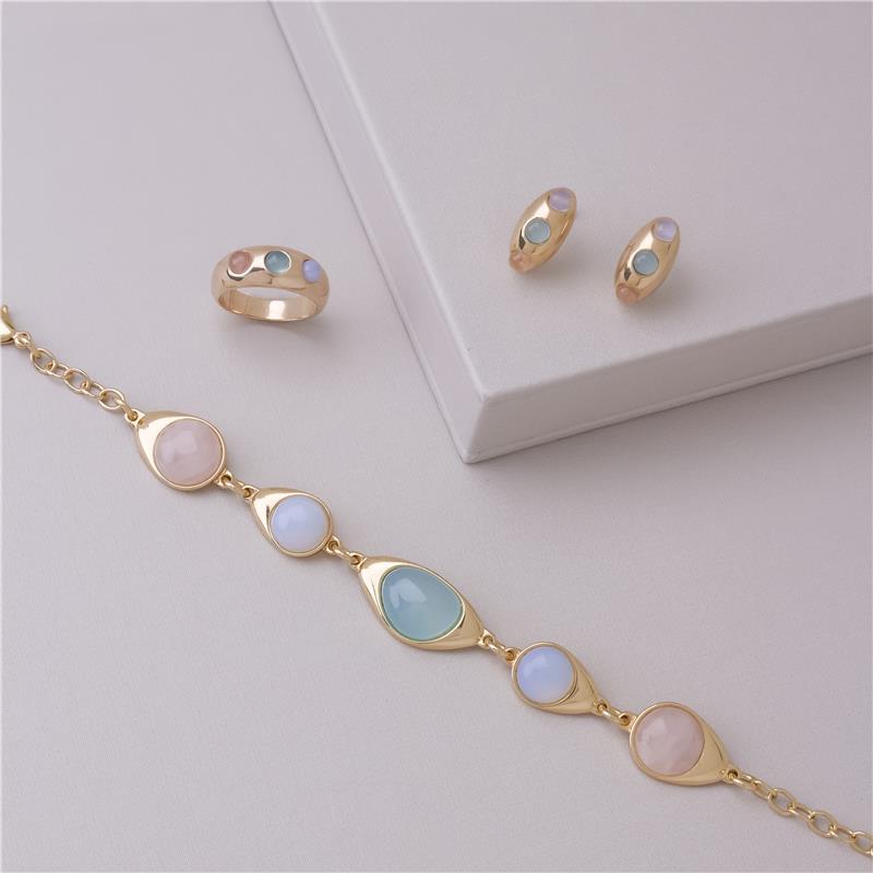 PULSEIRA FOLHEADO A OURO