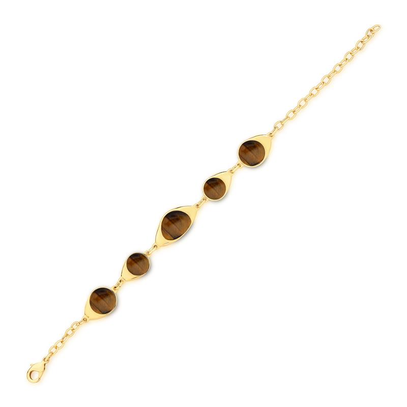 PULSEIRA FOLHEADO A OURO