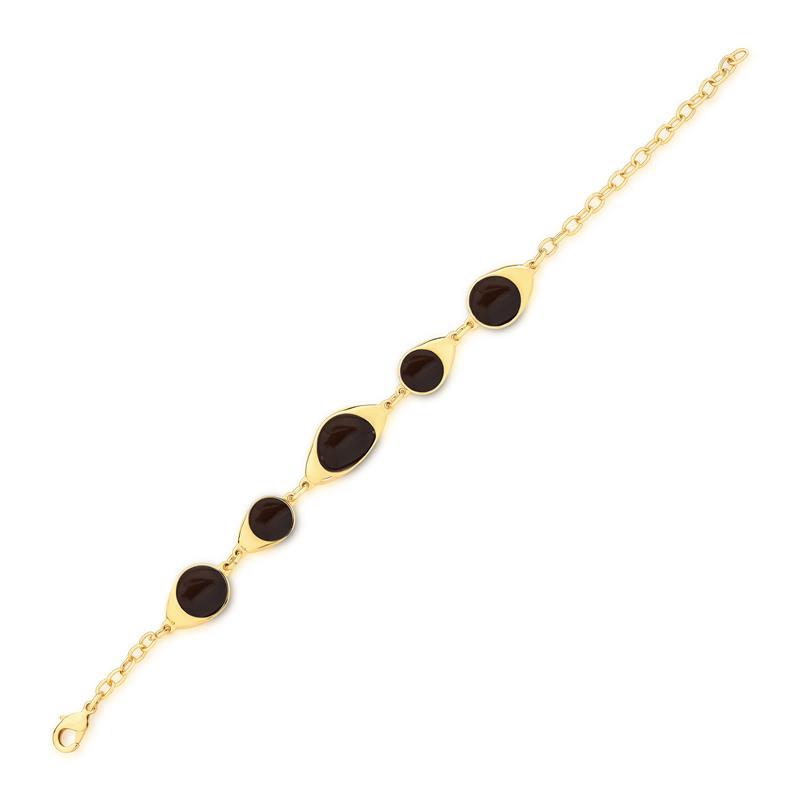 PULSEIRA FOLHEADO A OURO