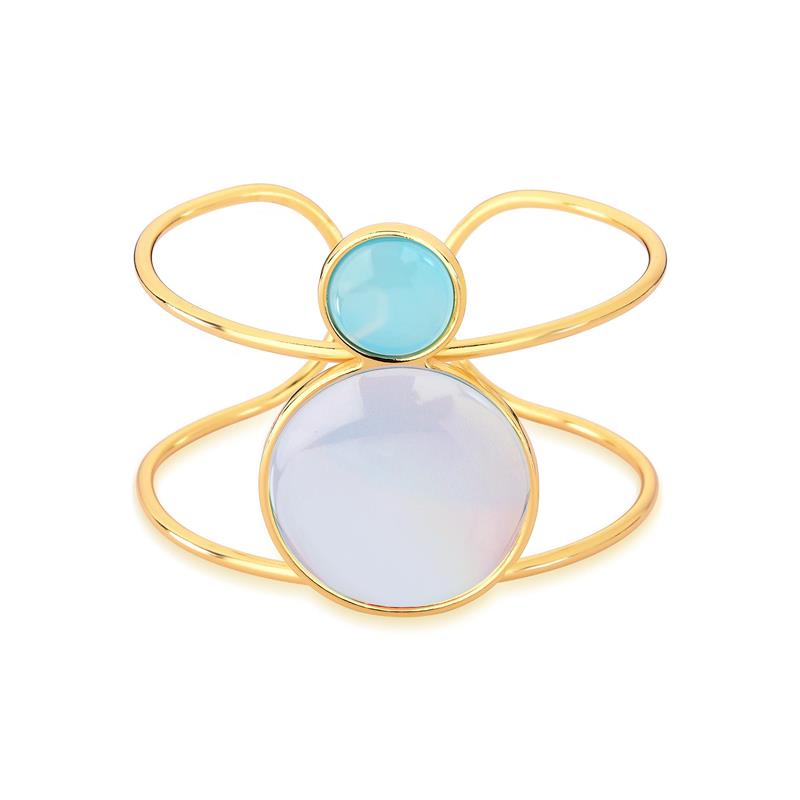 PULSEIRA FOLHEADO A OURO