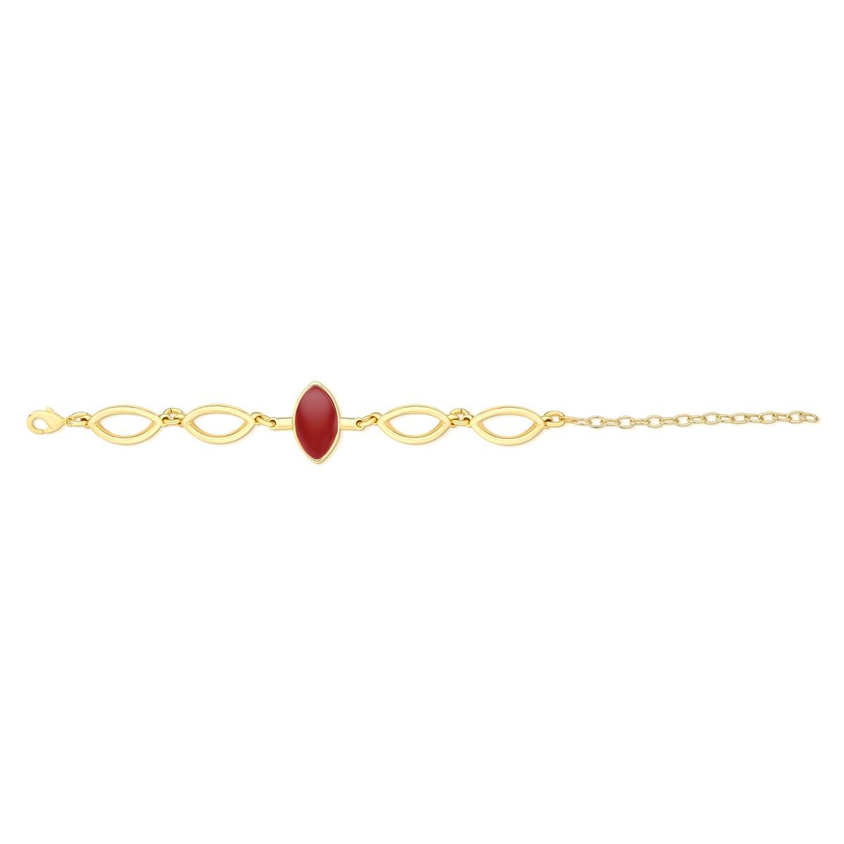 PULSEIRA FOLHEADO A OURO