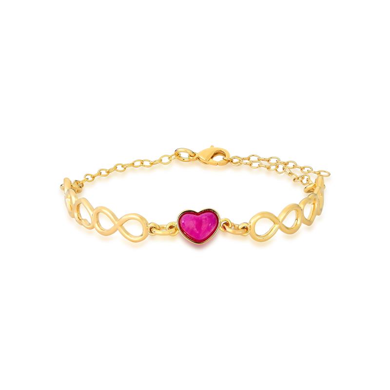 PULSEIRA FOLHEADO A OURO