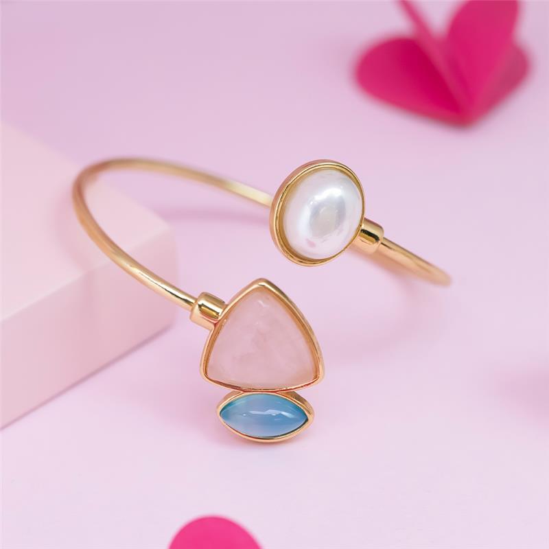 PULSEIRA FOLHEADO A OURO